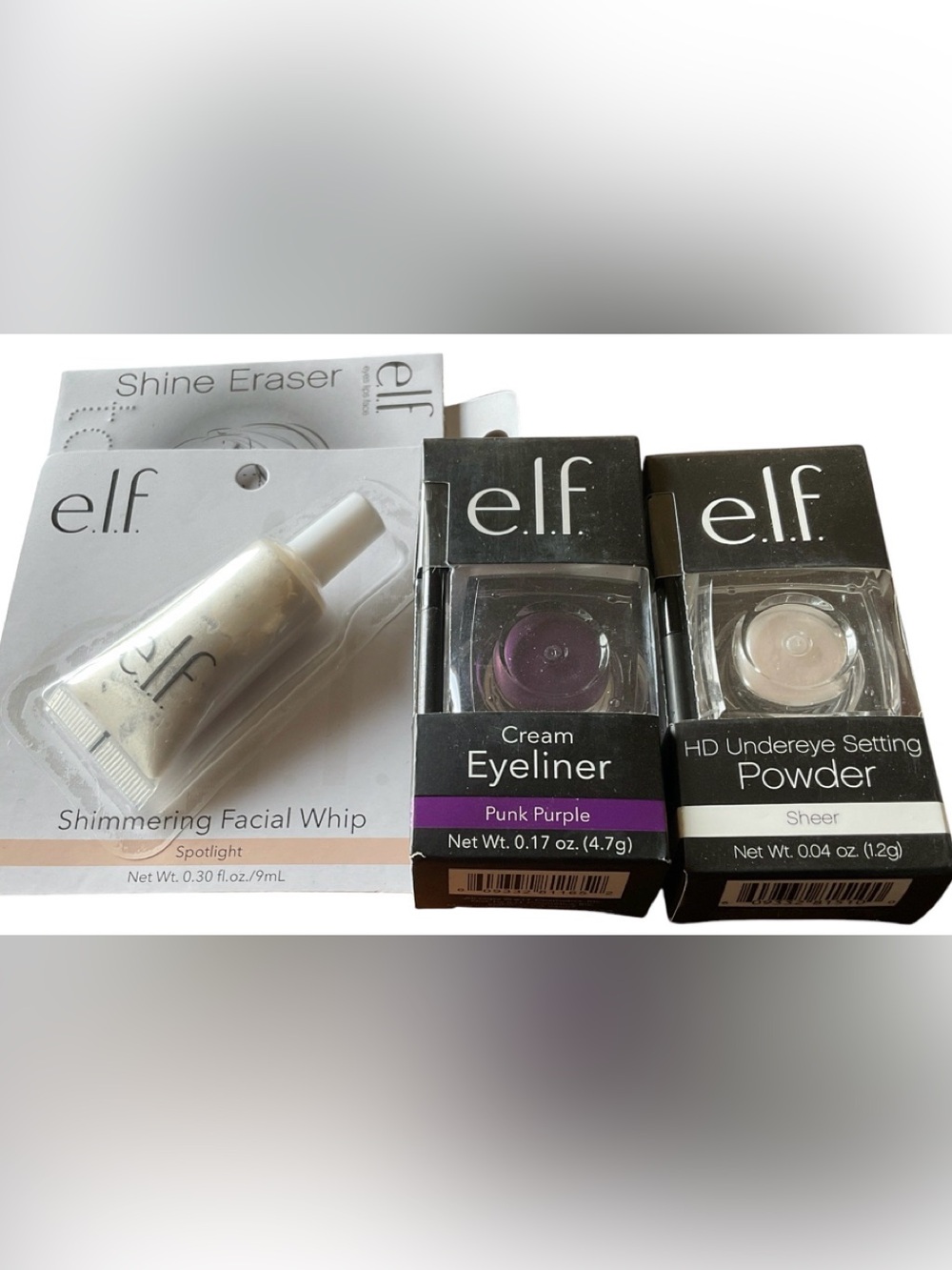Share
*NEW* ELF Cream Eyeliner Punk Purple Shimmering Whip & eye powder
